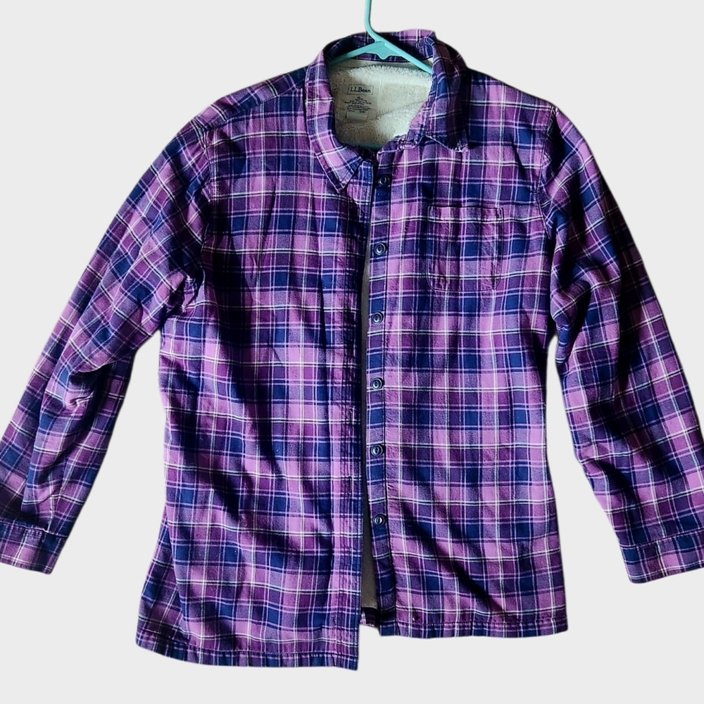 LL Bean Flannel Shirt XL Size